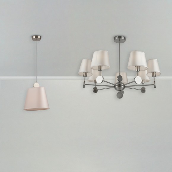 Подвесной светильник с 1 плафоном Freya FR2028PL-01N Soho под лампу 1xE27 60W