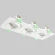 Светильник встроенный Crystal Lux CLT 002C3 WH V2