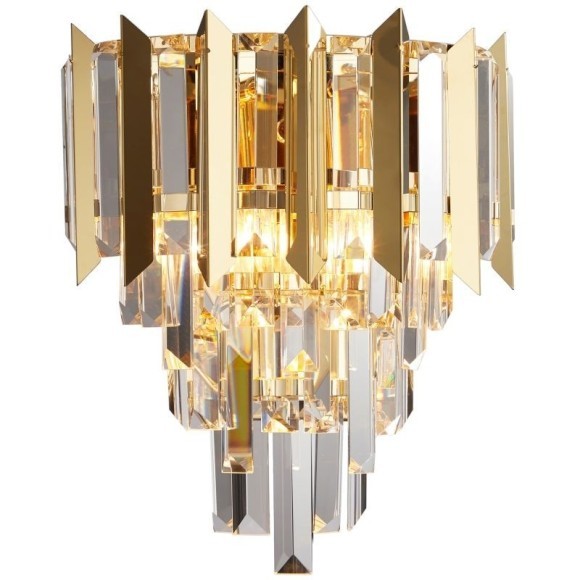 Светильник настенный хрустальный Stilfort 1024/03/02W серия Amman Светильник настенный хрустальный Stilfort 1024/03/02W серия Amman