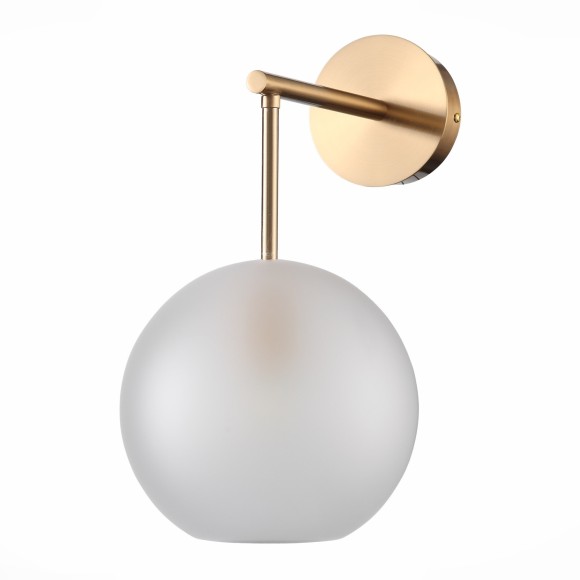 SL1133.501.01 Бра ST-Luce Латунь/Белый E27 1*40W BOPONE SL1133.501.01 Бра ST-Luce Латунь/Белый E27 1*40W BOPONE