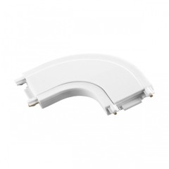 Соединитель угловой скругленный для накладного шинопровода Novotech Smal 135208 Соединитель угловой скругленный для накладного шинопровода Novotech Smal 135208