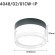4048/02/01CW-IP Stilfort Ekols 65 (Эколс 65) Черный светильник с прозрачным плафоном LED