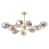 Люстра потолочная Arte Lamp A7759PL-9PB YUKA под лампы 9xE27 60W