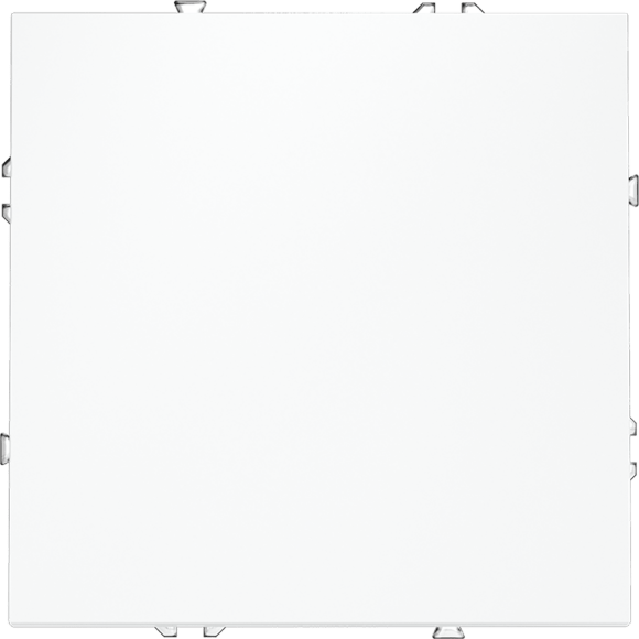 Выключатель встраиваемый VOLTUM S70 одноклавишный 10А, (белый матовый)