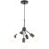 Люстра паук Lussole GRLSP-8271 KENNER IP21 под лампы 5xE27 50W