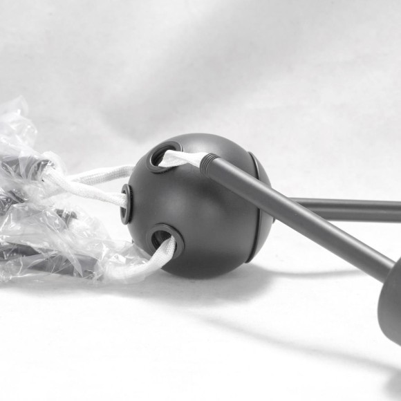 Люстра паук Lussole GRLSP-8271 KENNER IP21 под лампы 5xE27 50W