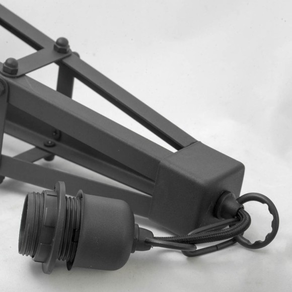 Бра Lussole GRLSP-9884 PARKER IP21 под лампу 1xE27 10W