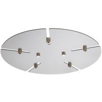 Универсальная потолочная база Crystal Lux D350-5 NICKEL 0990/031