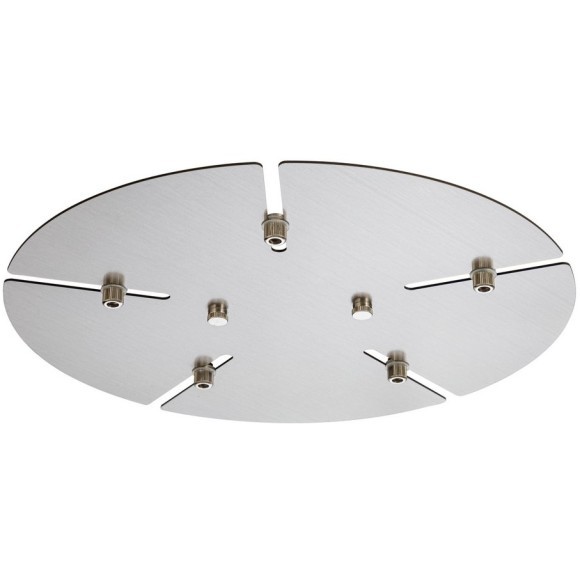 Универсальная потолочная база Crystal Lux D350-5 NICKEL 0990/031 Универсальная потолочная база Crystal Lux D350-5 NICKEL 0990/031