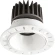 Crystal Lux CLT 083C1 WH 3000K 1400/003 Бесконтурный встраиваемый в ГКЛ светильник, круглый белый, диаметр отверстия в потолке 71мм, светодиодный 12Вт 3000К 1200Лм 24° CRI90 UGR<17