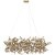10101/600 Gold Подвесная люстра LOFT IT Spark