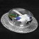 LSP-7447 Lussole DUVAL Настенное бра хром, LED 4000 К, 450 Лм, прозрачный акриловый рассеиватель, IP20