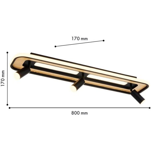Спот Olika 4439-3C