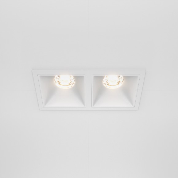 Встраиваемый светильник Maytoni DL043-02-10W3K-SQ-W Alfa LED светодиодный LED 20W