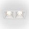 Встраиваемый светильник Maytoni DL043-02-10W3K-SQ-W Alfa LED светодиодный LED 20W