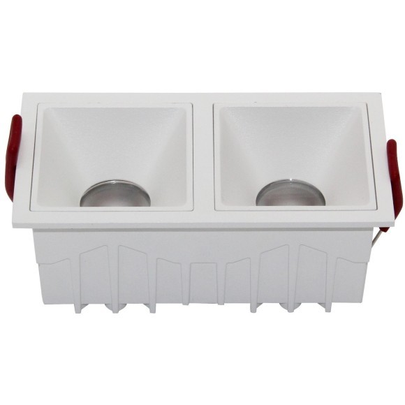 Встраиваемый светильник Maytoni DL043-02-10W3K-SQ-W Alfa LED светодиодный LED 20W