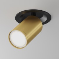 Встраиваемый светильник Maytoni C048CL-U-1BMG Focus S под лампу 1xGU10 10W