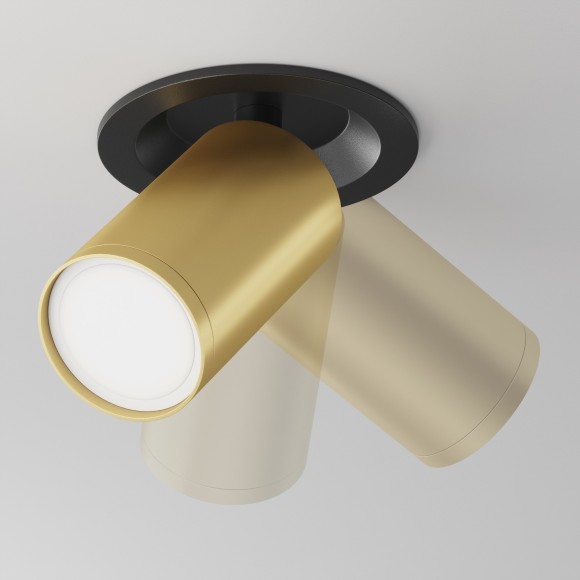 Встраиваемый светильник Maytoni C048CL-U-1BMG Focus S под лампу 1xGU10 10W