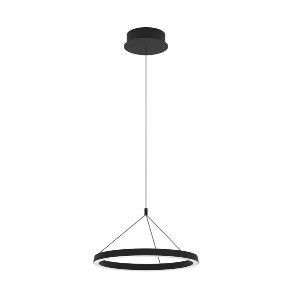 390535 CANYAMEL Светодиодный подвесной светильник диммируемый по TRIAC, 34.5Вт, 5400Лм, 2200-6500K, алюминий, черный-белый 390535 CANYAMEL Светодиодный подвесной светильник диммируемый по TRIAC, 34.5Вт, 5400Лм, 2200-6500K, алюминий, черный-белый
