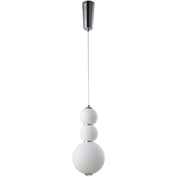 Светильник подвесной Crystal Lux DESI SP3 CHROME/WHITE