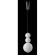 Светильник подвесной Crystal Lux DESI SP3 CHROME/WHITE