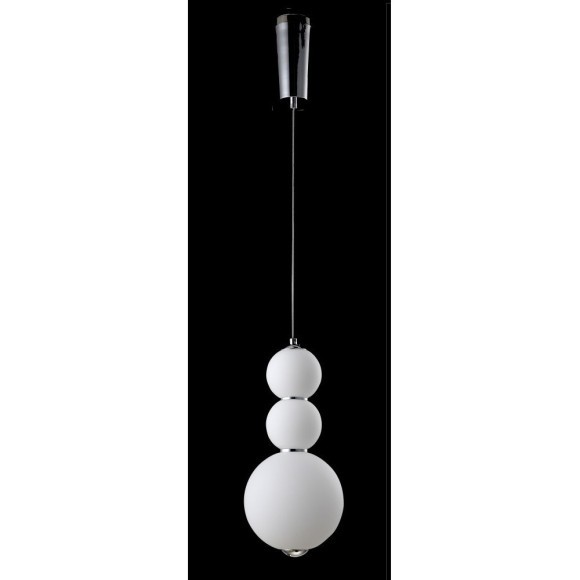 Светильник подвесной Crystal Lux DESI SP3 CHROME/WHITE