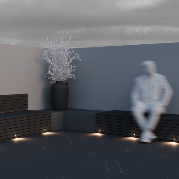 Уличный светильник встраиваемый в дороги и стены Maytoni O015SL-L3B3K Bil IP54 светодиодный LED 3W Уличный светильник встраиваемый в дороги и стены Maytoni O015SL-L3B3K Bil IP54 светодиодный LED 3W