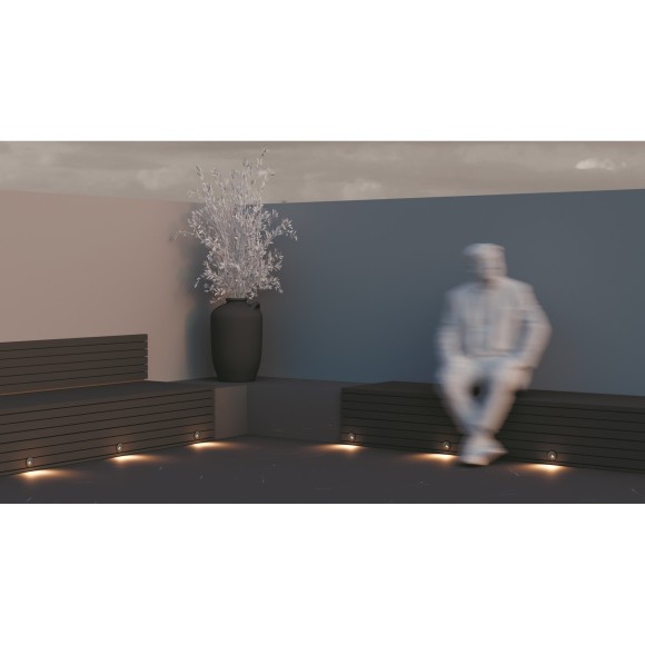 Уличный светильник встраиваемый в дороги и стены Maytoni O015SL-L3B3K Bil IP54 светодиодный LED 3W Уличный светильник встраиваемый в дороги и стены Maytoni O015SL-L3B3K Bil IP54 светодиодный LED 3W