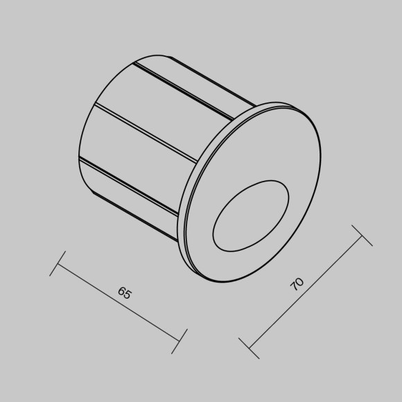 Уличный светильник встраиваемый в дороги и стены Maytoni O015SL-L3B3K Bil IP54 светодиодный LED 3W Уличный светильник встраиваемый в дороги и стены Maytoni O015SL-L3B3K Bil IP54 светодиодный LED 3W