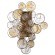 Бра Crystal Lux DESEO AP2 GOLD