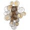 Бра Crystal Lux DESEO AP2 GOLD