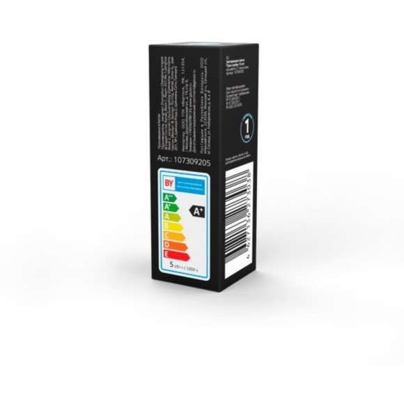 107309205 Лампа Gauss LED G9 AC185-265V 5W 520lm 4100K керамика 1/10/200