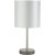 Настольная лампа Crystal Lux SERGIO LG1 NICKEL