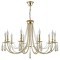 Люстра Crystal Lux VICTORIA SP10 GOLD/AMBER