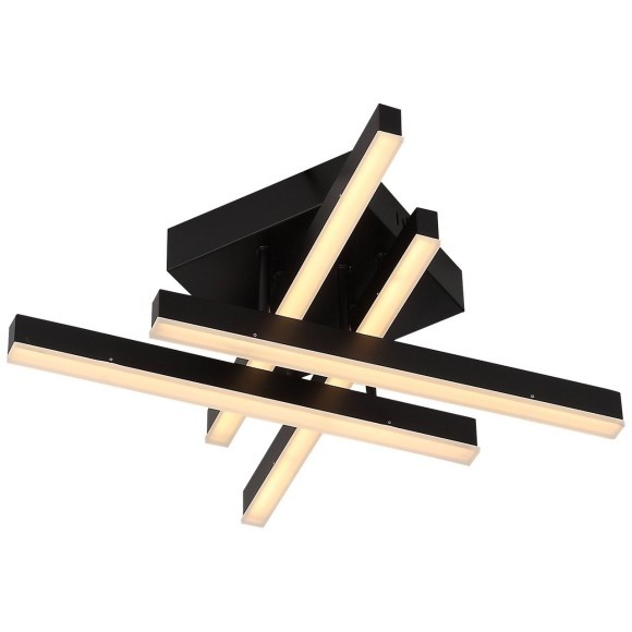 SL933.402.04 Люстра потолочная ST-Luce Черный/Черный, Белый LED 1*22W 3000K/4000K/6000K SAMENTO