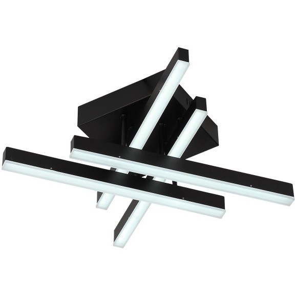 SL933.402.04 Люстра потолочная ST-Luce Черный/Черный, Белый LED 1*22W 3000K/4000K/6000K SAMENTO