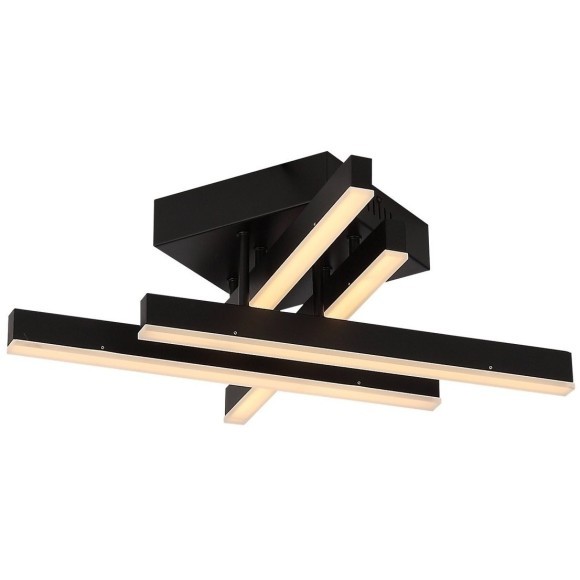 SL933.402.04 Люстра потолочная ST-Luce Черный/Черный, Белый LED 1*22W 3000K/4000K/6000K SAMENTO