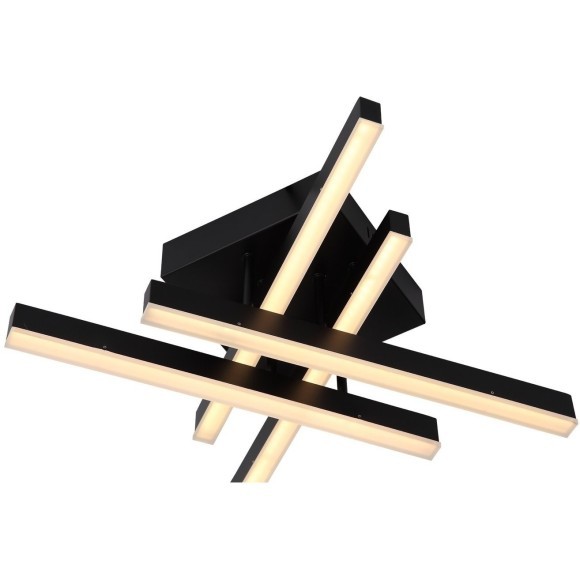 SL933.402.04 Люстра потолочная ST-Luce Черный/Черный, Белый LED 1*22W 3000K/4000K/6000K SAMENTO