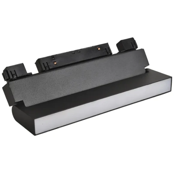 CLT 0.33 002 12W BL M4000K Трековый магнитный светодиодный светильник Crystallux Space 48V CRI90+ 4000К 700Лм 120° 12W