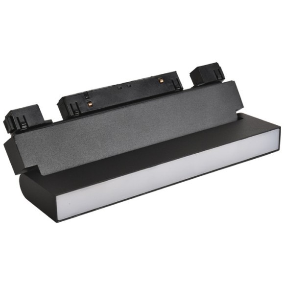 CLT 0.33 002 12W BL M4000K Трековый магнитный светодиодный светильник Crystallux Space 48V CRI90+ 4000К 700Лм 120° 12W