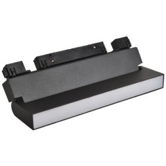 CLT 0.33 002 12W BL M4000K Трековый магнитный светодиодный светильник Crystallux Space 48V CRI90+ 4000К 700Лм 120° 12W