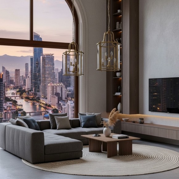 10456/4 CR Подвесной светильник LOFT IT Lighthouse