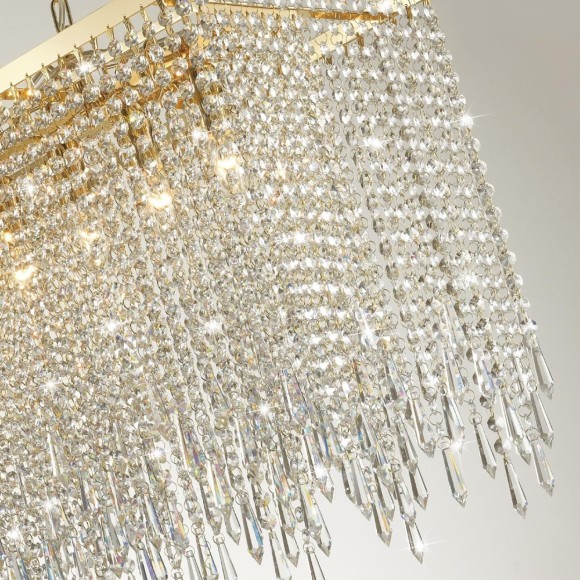 Люстра хрустальная Odeon Light 5028/9A CHOKKA под лампы 9xE14 40W Люстра хрустальная Odeon Light 5028/9A CHOKKA под лампы 9xE14 40W