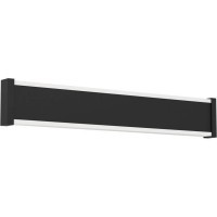 900676 Уличное бра NEVIANO, 2X3,7W (LED), 3000K, 1200lm, IP55, L380, сталь, черный/пластик, белый