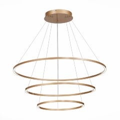 ST605.203.114 Cветильник подвесной SMART ST-Luce Золотистый/Белый LED 1*114W 2800-6500K Подвесные светильники ST605.203.114 Cветильник подвесной SMART ST-Luce Золотистый/Белый LED 1*114W 2800-6500K Подвесные светильники