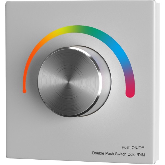 Роторная панель управления Maytoni RF 12-48VDC RGB 711027 Роторная панель управления Maytoni RF 12-48VDC RGB 711027