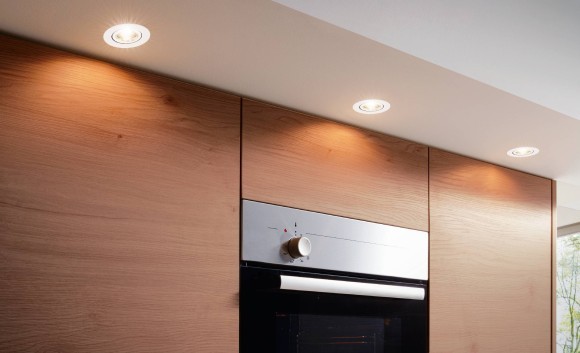 98301 Светодиодный встраиваемый светильник SALICETO димм. с рег-кой, 6W(LED), ?88, H42, 380lm, 3000K,