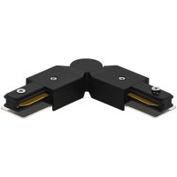 99747 Соединитель электрически (коннектор) для шинопровода для трекового светильника, пластик, черный