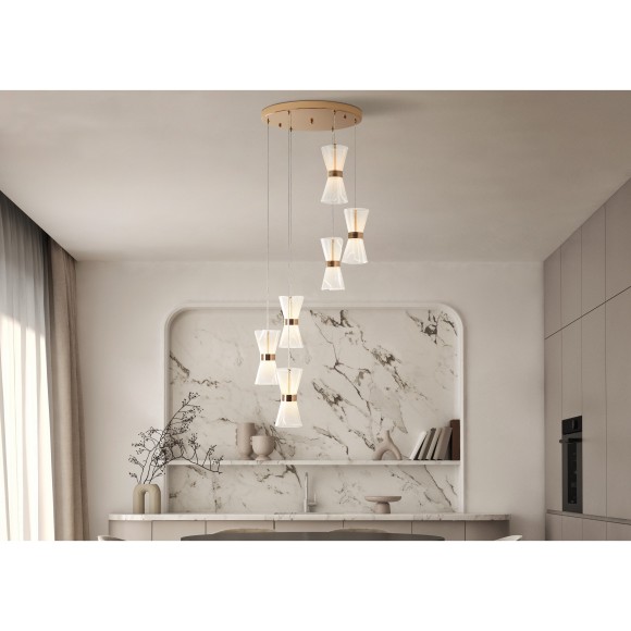 Подвесной светильник Freya FR5438PL-L6G Подвесной светильник Freya FR5438PL-L6G