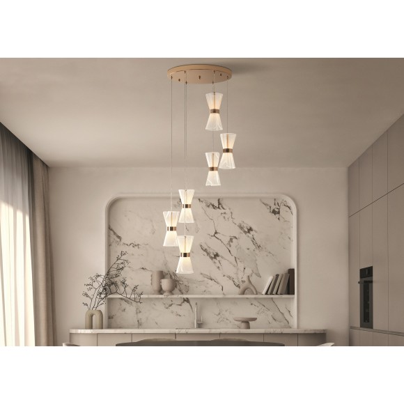 Подвесной светильник Freya FR5438PL-L6G Подвесной светильник Freya FR5438PL-L6G